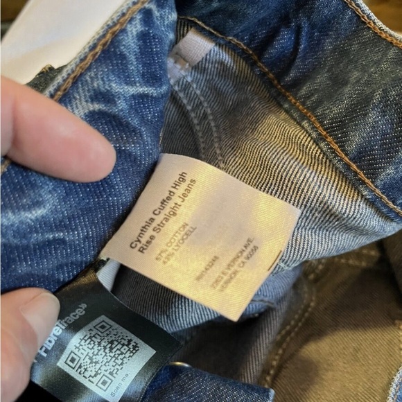 NWT Reformation size 31 Cynthia high rise jeans - Picture 6 of 9